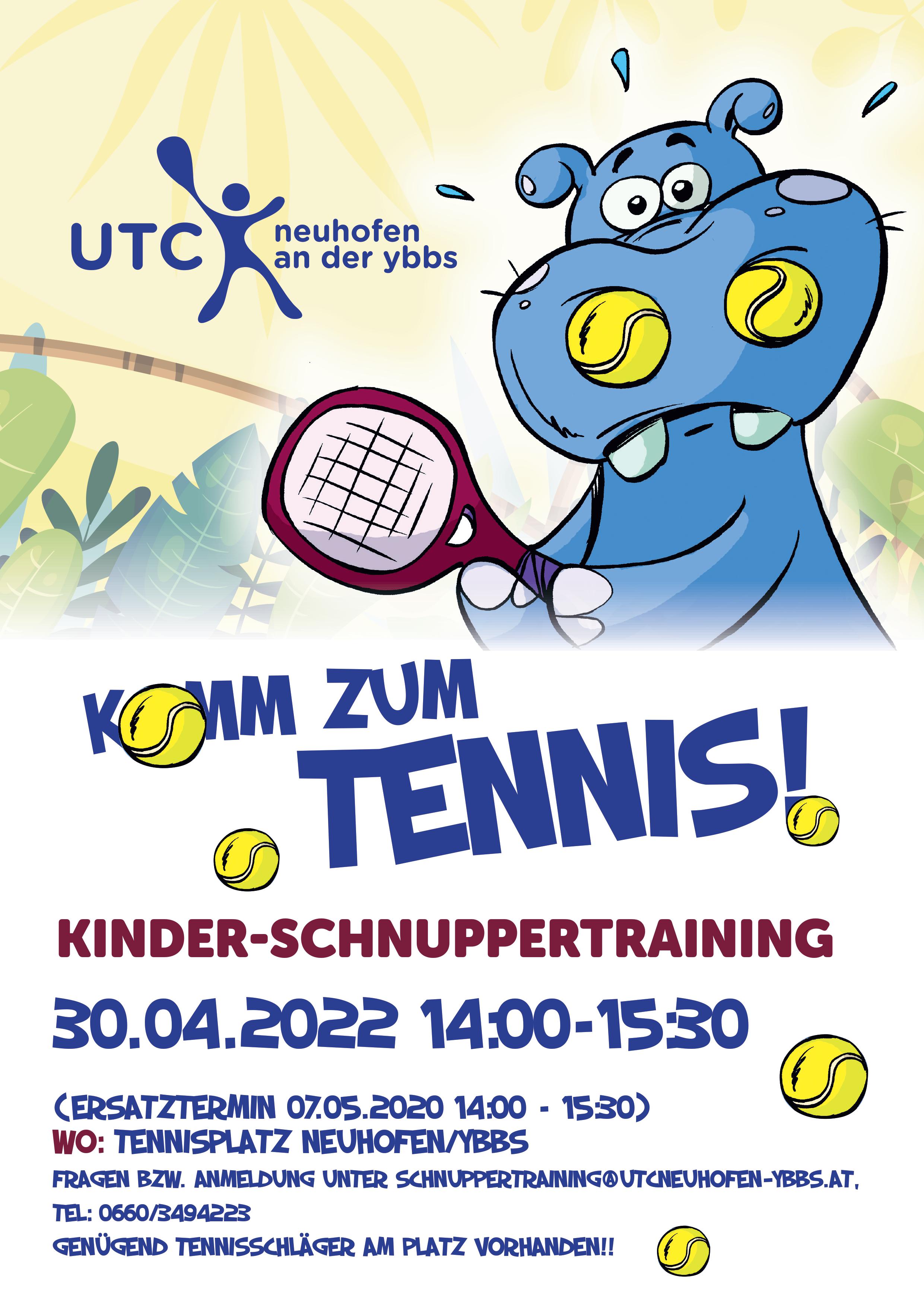 Tennis schnuppertraining